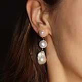 Esme Pearl Earrings | Perfect Studs