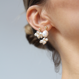 Fleur & Fleurette Pearl Earrings Set