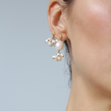 Fleur & Fleurette Pearl Earrings Set
