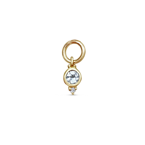 MDF Birthstone Charm