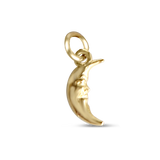 MDF Moon Face Charm