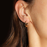 Nina Twist Hoop Earrings