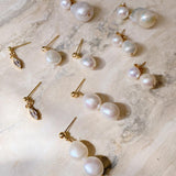 Petite Classique Pearl Studs (Pre-Order: Ships early December)