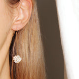 Pom Pom Pearl Earrings