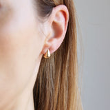 Raindrop Petite Earrings - Gold