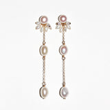 Sabine Pearl Earrings — Pearl Collar