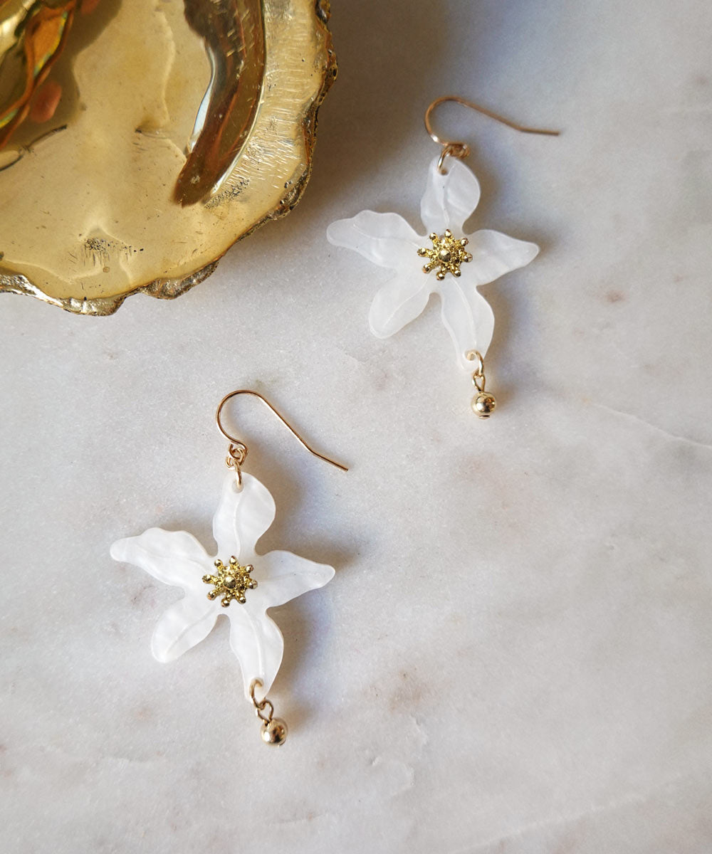 Star Jasmine Earrings