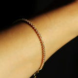 Tennis Choker Necklace & Bracelet Set