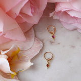 January Birthstone Earrings