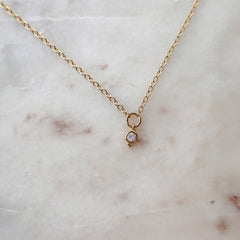 June Birthstone Necklace