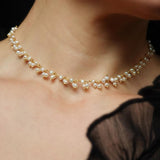 Leni Pearl Necklace & Bracelet Set