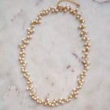 Leni Pearl Necklace & Bracelet Set