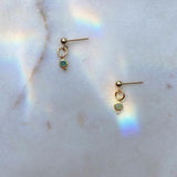 May Birthstone Earrings