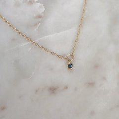 September Birthstone Necklace
