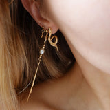 Starburst Shoulder Duster Earrings
