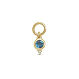 MDF Birthstone Charm