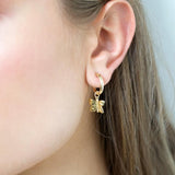 Cosmic Butterfly Hoops