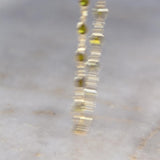 Demeter Peridot CZ Necklace