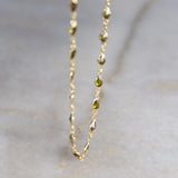 Demeter Peridot CZ Necklace