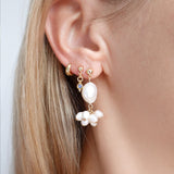 Fleur Pearl Earrings