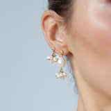 Fleurette Pearl Earrings