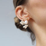 Fleurette Pearl Earrings