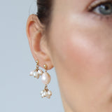 Fleurette Pearl Earrings