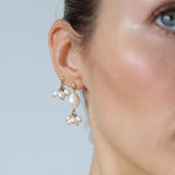 Fleur Pearl Earrings