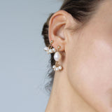 Fleur Pearl Earrings