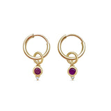 July Birthstone Earrings