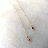 July Birthstone Earrings