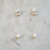 Olivia Pearl Earrings — Pearl Collar