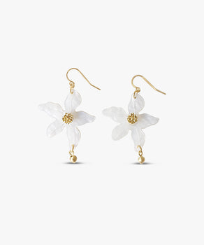 The dreamy Star Jasmine earrings add a floral touch of whimsy to any ...