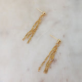 Sparkler Tassel Earrings